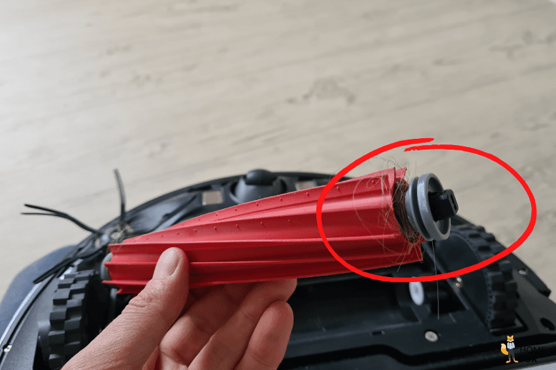 roborock s7 maxv poils et cheveux